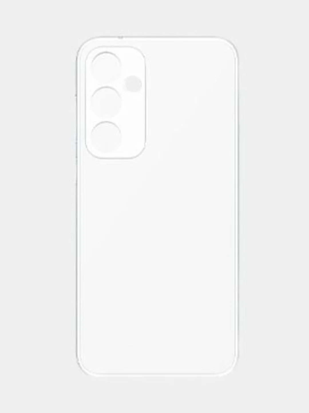 Прозрачный чехол Samsung Galaxy A35 / Самсунг Галакси А35 силиконовый, цветной, матовый