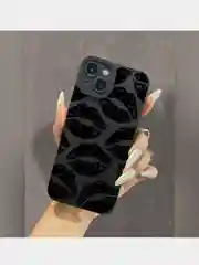 Черный чехол для iPhone 11, 13, 14, 15, 16, Pro, Pro Max (Айфон 14) противоударный
