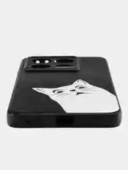 Бронзовый чехол для Xiaomi 14T с принтом, с рисунком (Сяоми 14Т)