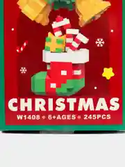 Желтый новогодний сувенирный набор детский 3D конструктор, игрушка развивающая