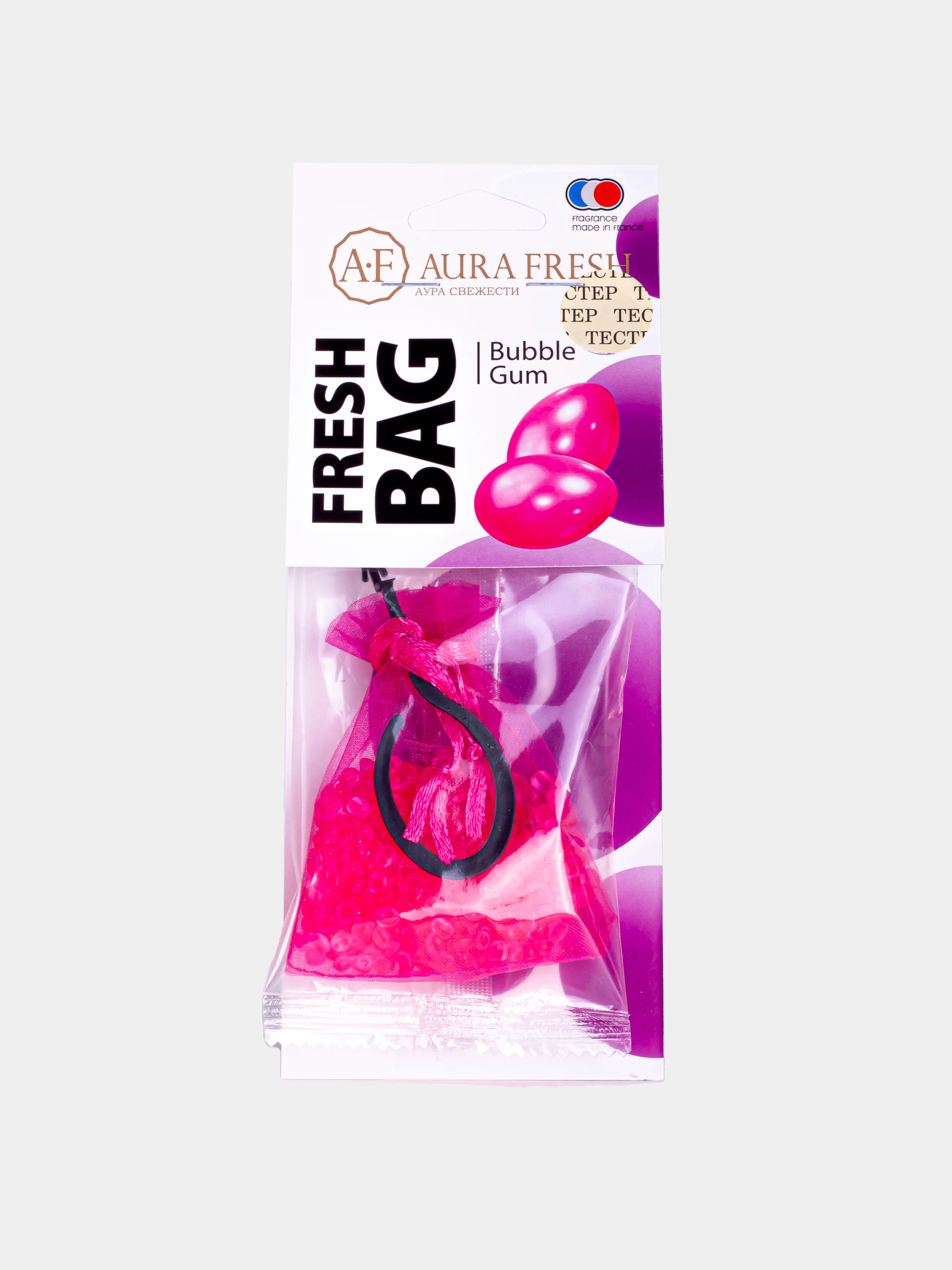Ароматизатор для автомобиля AURA FRESH BAG, подвесной, с гранулами