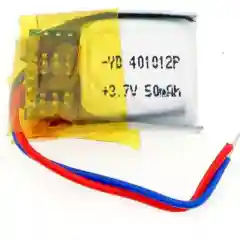Аккумулятор LP401012-PCB-LD 3.7V 50mAh Li-Pol 4.0*10*12мм литий-полимерный универсальный
