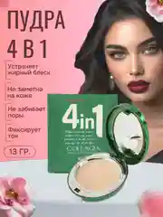 Бирюзовый пудра для лица, для фиксации макияжа, основа под макияж, рассыпчатая
