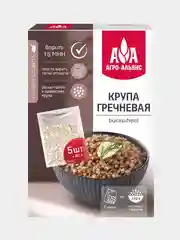 Крупа гречневая Агро-Альянс Экстра, в пакетиках для варки, 5 штук по 80 г