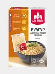 Крупа булгур Агро-Альянс, экстра, из твердых сортов пшеницы, 5 пакетиков по 80 г