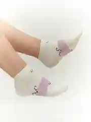 Белый носки женские "CottonComfort", 80% хлопок, короткие, 1 пара, 3 пары, набор из 3-х разных пар