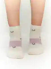 Белый носки женские "CottonComfort", 80% хлопок, короткие, 1 пара, 3 пары, набор из 3-х разных пар