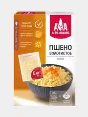 Пшено Золотистое Агро-Альянс Экстра в варочных пакетиках, 400 г (5х80 г)