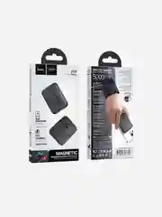 Черный повербанк для iPhone с magsafe и быстрой зарядкой 20W Hoco J117/J117A 5000/10000 mAh