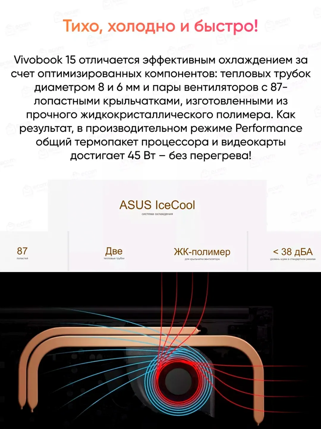 Синий ноутбук ASUS X1504ZA-BQ1145W Quiet Blue/Win11Home