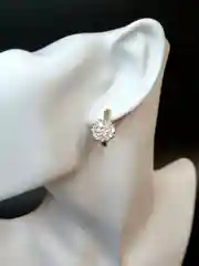 Лимонный серьги женские, позолоченные