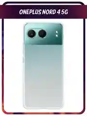 Прозрачный чехол на OnePlus Nord 4 5G / Ван Плас Норд 4 5G прозрачный, с принтом, защита камеры