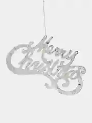 Серебряный елочные игрушки, украшение елки, Новый год, Merry Christmas