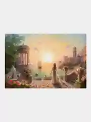 Алмазная мозаика Остров Сокровищ Возвращение, 663854, б/ подрамника 30x40 картина стразами