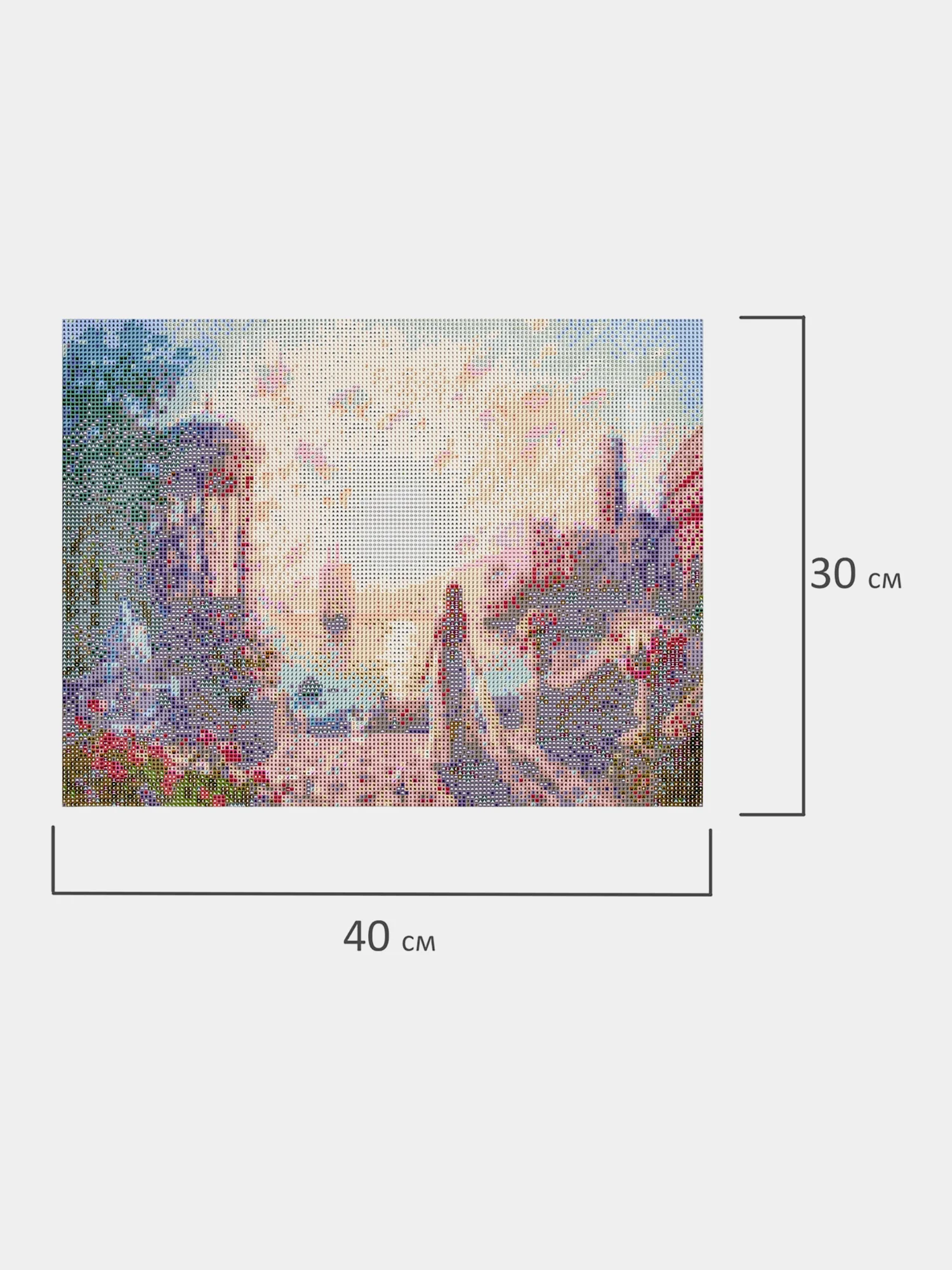 Алмазная мозаика Остров Сокровищ Возвращение, 663854, б/ подрамника 30x40 картина стразами