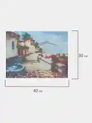 Алмазная мозаика Остров Сокровищ На Юге, 663863, без подрамника 30x40 см, картина стразами
