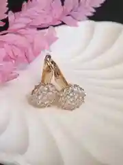 Лимонный серьги женские, позолоченные