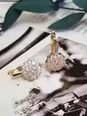Лимонный серьги женские, позолоченные