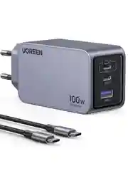 Зарядное устройство Ugreen X757 (25874) Nexode Pro 100W USB-A+2*USB-C GaN Tech Fast  с каб