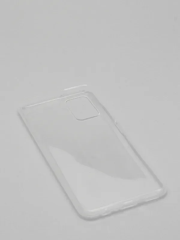 Прозрачный чехол Samsung Galaxy A03s (Самсунг Гелакси А03С) силиконовый