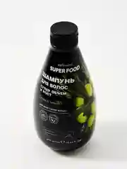 Cafe mimi Super Food  Шампунь для волос Супер объем и рост Олива & Тимьян, 370 мл