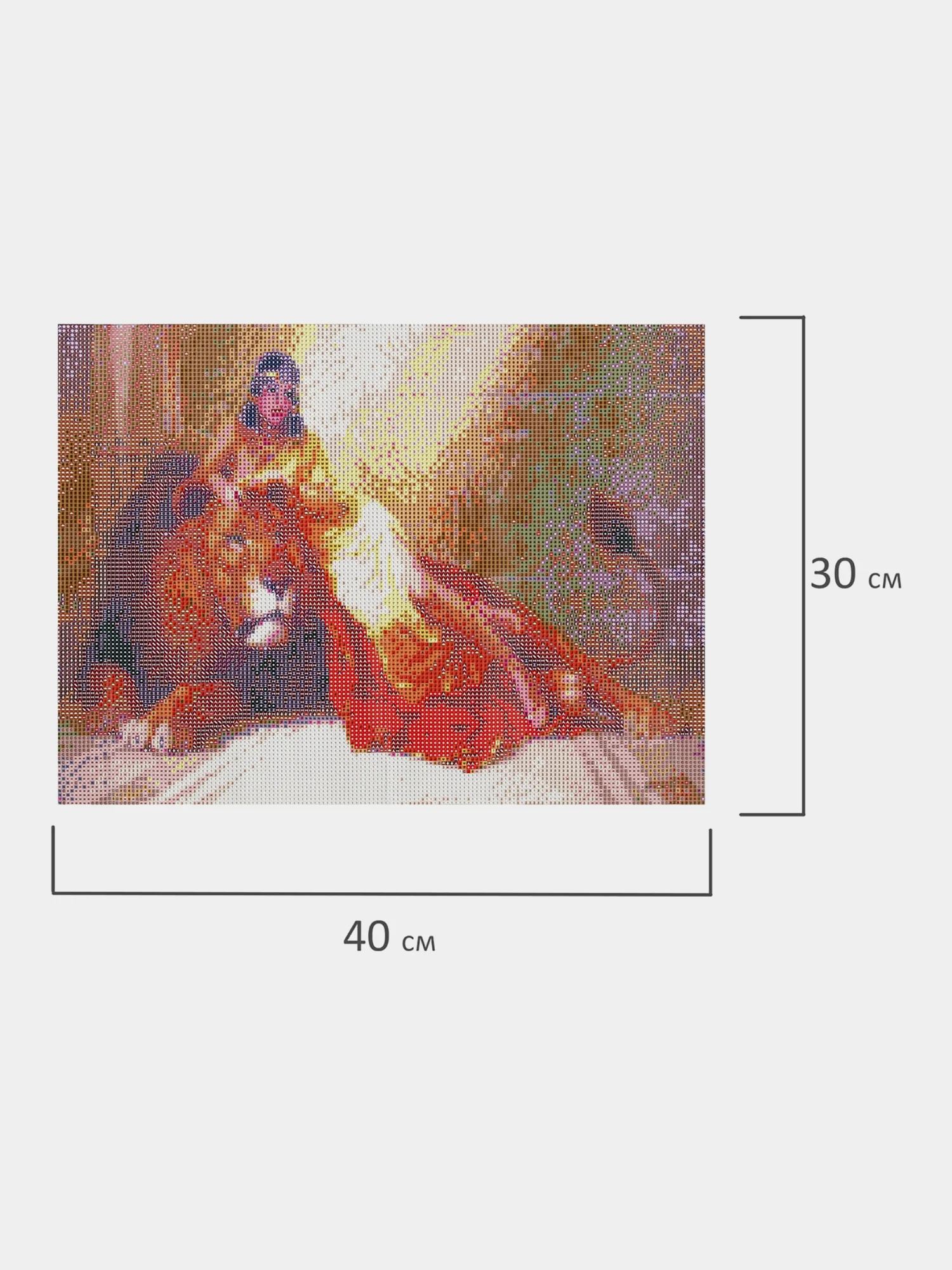 Алмазная мозаика Остров Сокровищ Египет, 663852, без подрамника 30x40 см, картина стразами