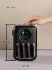 Черный портативный проектор Wanbo Projector T6R Max Android 9.0, Wi-Fi, Bluetooth, 16 Гб + 1 Гб