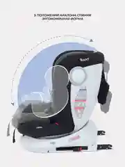 Зеленый автокресло RANT DRIVE isofix группа 0-1-2-3  0-36 кг
