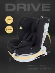 Черный автокресло RANT DRIVE isofix группа 0-1-2-3  0-36 кг