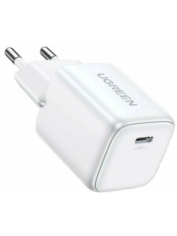 Сетевое зарядное устройство Ugreen CD318 (15324) Nexode Mini 20W USB-C PD GaN Fast Charger