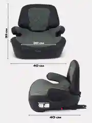 Зеленый автокресло RANT TURBO PRO Isofix группа 3 (22-36 кг)