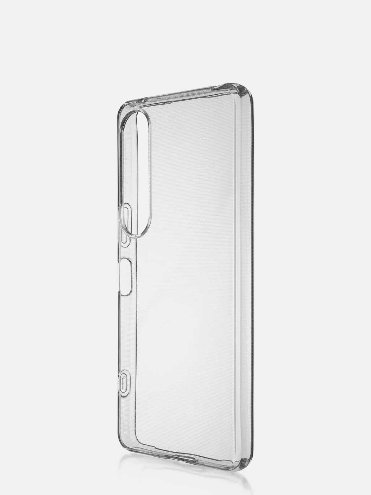 Ледяной чехол для Sony Xperia 1 VI, mark 6 силиконовый ROSCO матовый тонкий, бортик- защита камер
