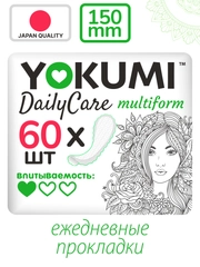 Прокладки женские ежедневные YOKUMI Daily Care Multiform 60 шт