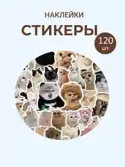 Белый наклейки-стикеры капибара, котики, винтажные, игра PUBG, бутылки вина