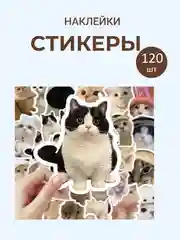 Белый наклейки-стикеры капибара, котики, винтажные, игра PUBG, бутылки вина