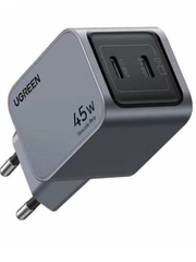 Сетевое зарядное устройство Ugreen X707 (35008) Nexode Pro 45W USB-C+USB-C PD GaN Tech