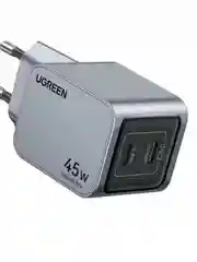 Сетевое зарядное устройство Ugreen X707 (35008) Nexode Pro 45W USB-C+USB-C PD GaN Tech