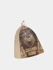 Желтый шапка для бани