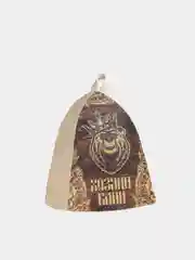 Желтый шапка для бани
