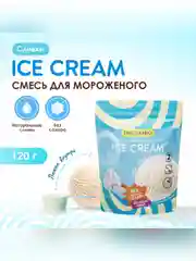 Десерты SNAQ FABRIQ. Смесь для мороженого сухая "Сливки", 120г х 12