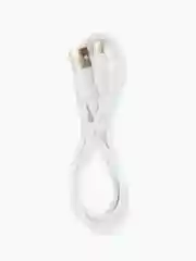 Белый кабель зарядный BOROFONE BX80 (1m, Micro-USB/Type-C/Lightning) для Android и Apple iPhone