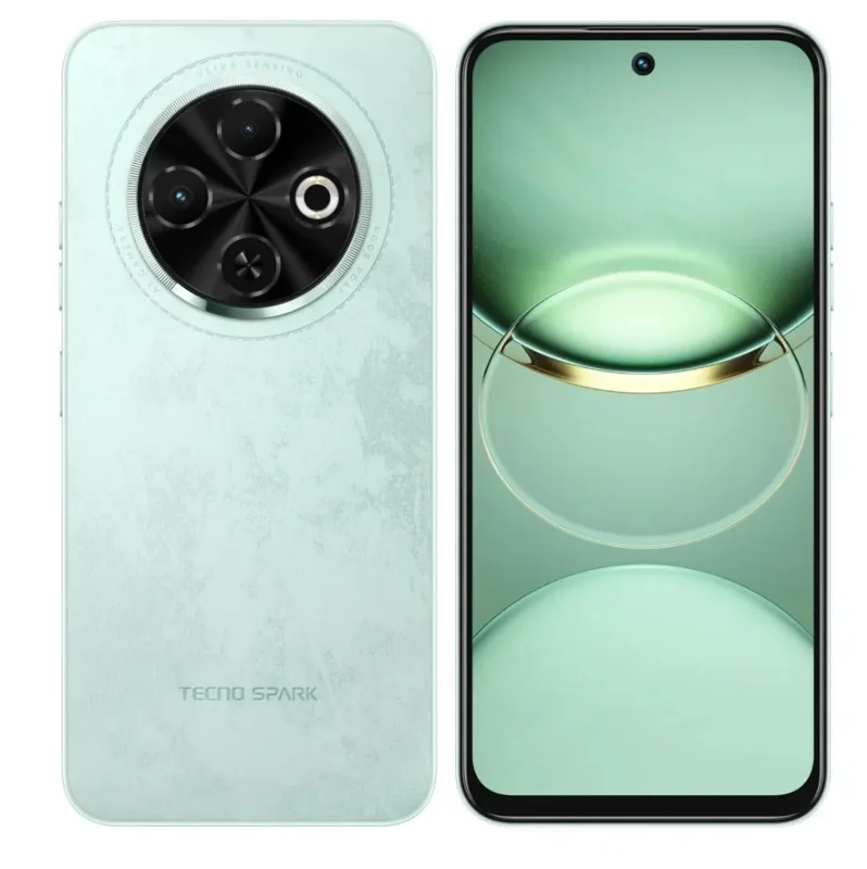 Зеленый смартфон TECNO SPARK 30C, 4/128 Гб