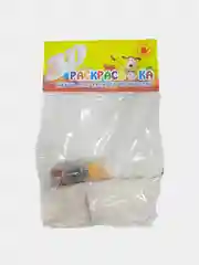Черный новогодний  подарочный набор . Гипсовой фигурки для раскрашивания. Дед Мороз. Снегурочка