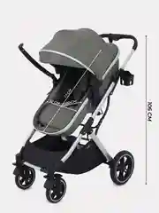 Зеленый коляска детская трансформер MOWBaby JASPER, 3 в 1