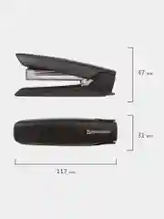 Степлер канцелярский для бумаги №10 BRAUBERG "ULTRA", до 20 листов, с антистеплером 228754