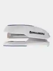 Степлер №24/6, 26/6 BRAUBERG "Extra", до 30 листов, серо-синий, 229087