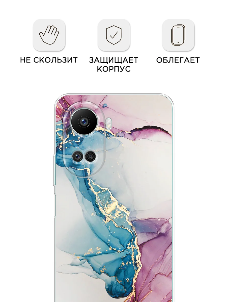 Ледяной силиконовый чехол на Huawei Nova 10 SE 4G, Хуавей Нова 10 SE, с рисунком, защита камеры