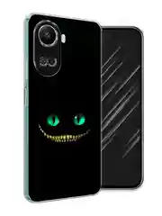 Черный силиконовый чехол на Huawei Nova 10 SE 4G, Хуавей Нова 10 SE, с рисунком, защита камеры