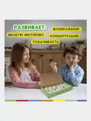 Набор для раскопок динозавров детский 12 видов, карточки, инструменты Brauberg, 664923