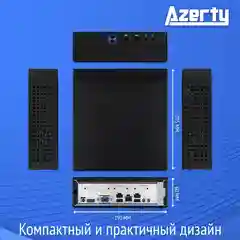 Azerty Мини-ПК AZ-0019 Intel Core i7-3520M, RAM 8 ГБ, SSD 256 ГБ, Intel HD Graphics, Win10